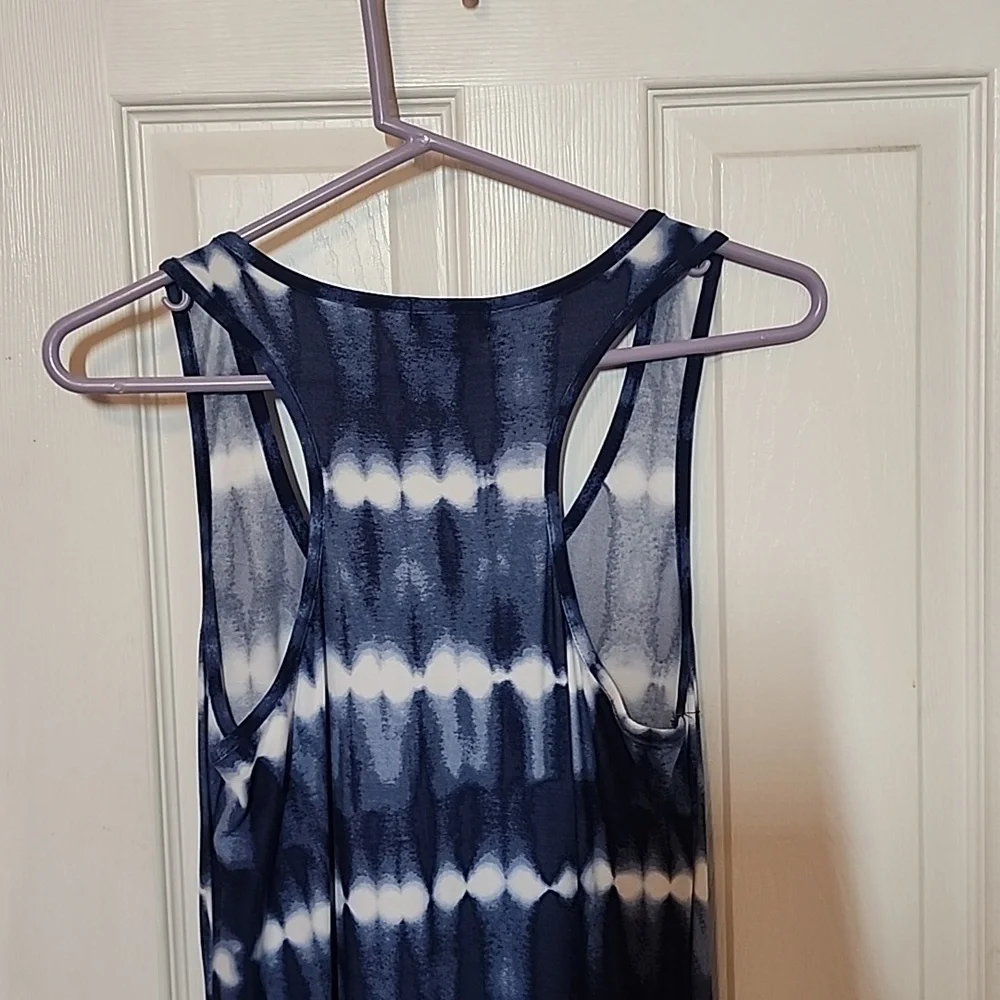 LOVE TYE-DYE MAXI DRESS NWT SZ L - Picture 9 of 9